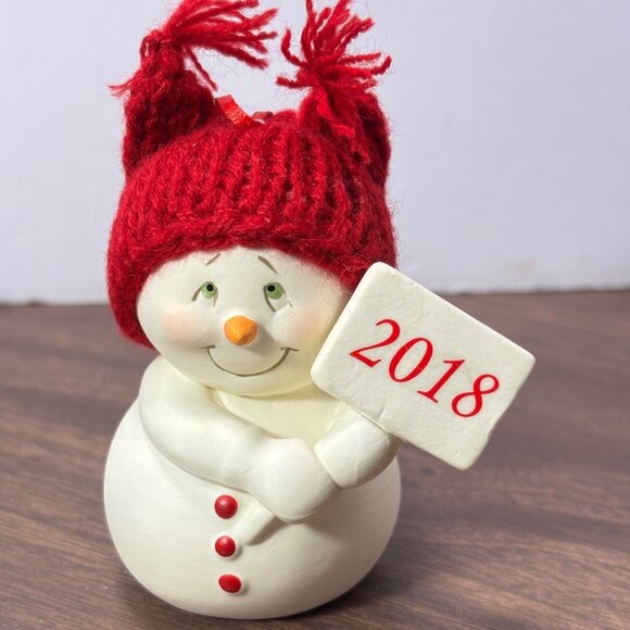 Department 56 Snowpinions 2018 Christmas Ornament Holiday - Picture 1 of 4